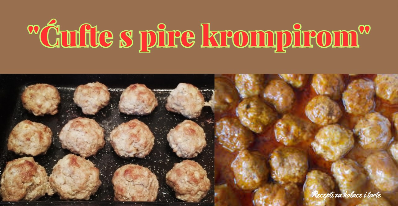 Ćufte s pire krompirom