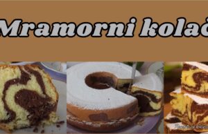 Mramorni kolač – KUHANJE.NET Mramorni kolač