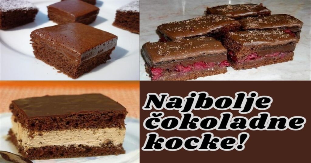 Najbolje čokoladne kocke !