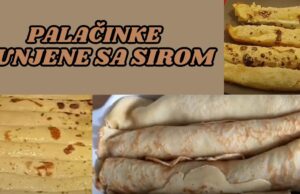 Palačinke punjene sa sirom – KUHANJE.NET Palačinke punjene sa sirom