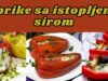 Paprike sa istopljenim sirom – KUHANJE.NET Paprike sa istopljenim sirom