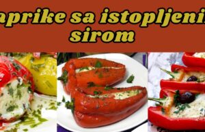 Paprike sa istopljenim sirom – KUHANJE.NET Paprike sa istopljenim sirom
