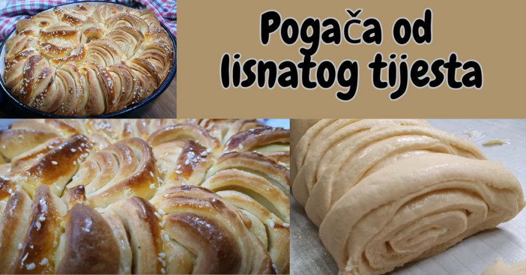 Pogača od lisnatog tijesta