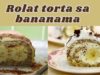 ” Rolat torta sa bananama ” – KUHANJE.NET Rolat torta sa bananama - DOMAĆA KUHINJA