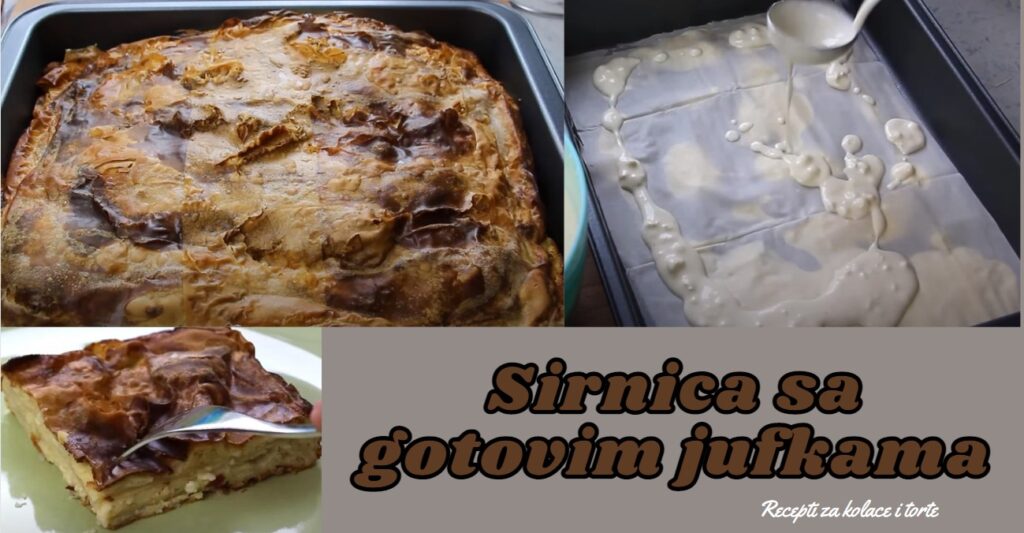 Sirnica sa gotovim jufkama