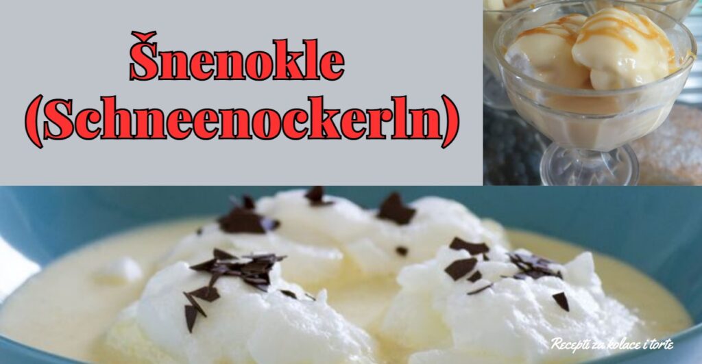 Šnenokle (Schneenockerln)
