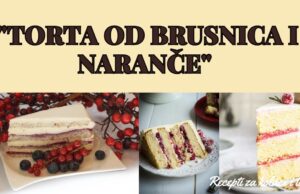 ” TORTA OD BRUSNICA I NARANČE ” – KUHANJE.NET TORTA OD BRUSNICA I NARANČE