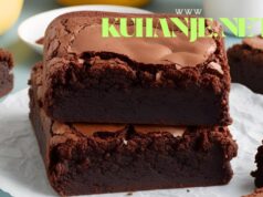 Brownie sa orasima