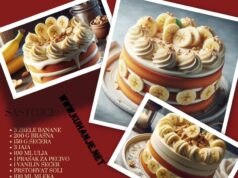 Ukusna torta od banana
